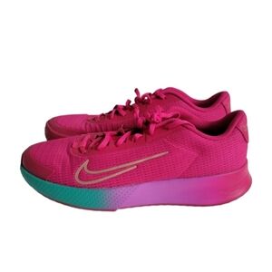 NIKE VAPOR LITE Women's Pink and Teal Athletic Shoes - Size 10